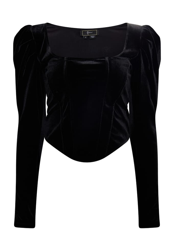 Faina Blouse Dames zwart