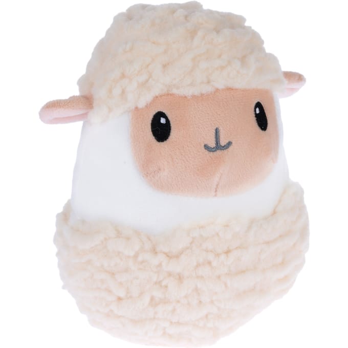 TIAKI hondenspeeltje Squishy schaap mini H18xØ15cm