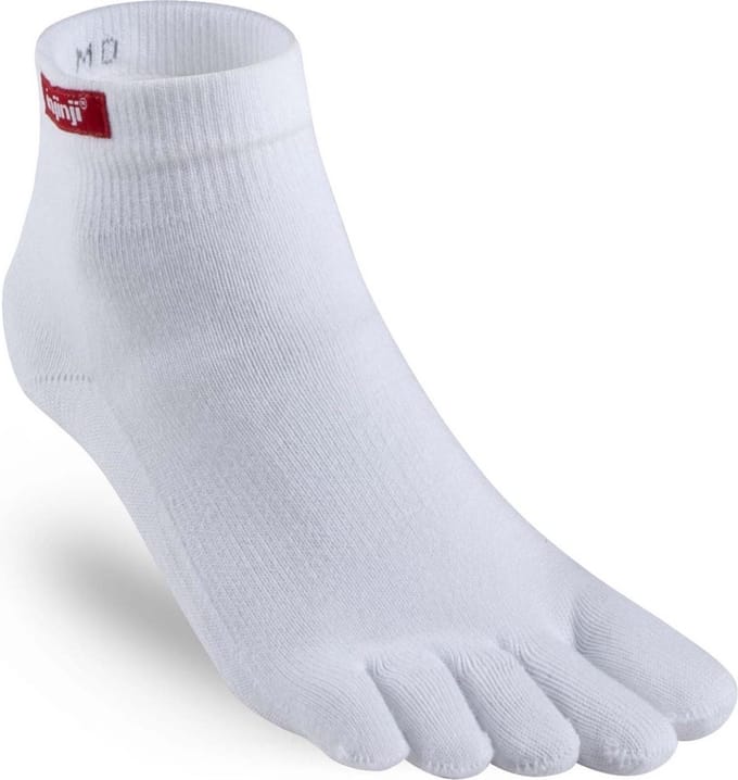 INJINJI | Sport Original Weight Mini-Crew White (Maat - S) | Teensokken