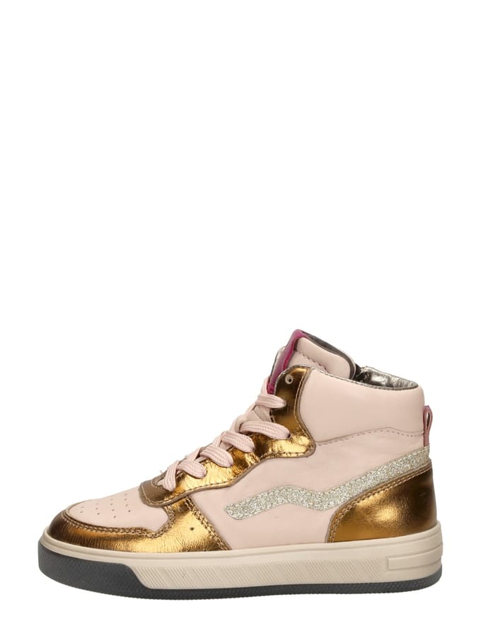 KEQ Veterschoen hoog Veterschoen hoog - Brons - Maat 30