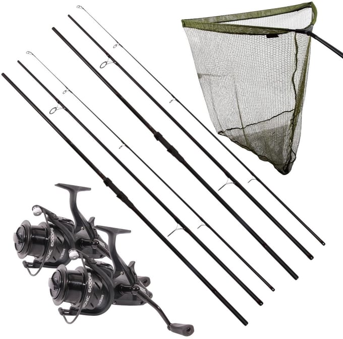 Ultimate Adventure Carp II Kit 12ft 3lb (3-Delige Hengels) - Karper Set