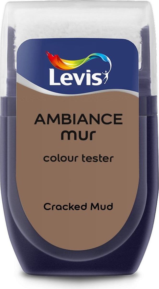 Levis - Muurverf Kleurtester Mat Mix - Cracked Mud - Mengverf - 30 Ml