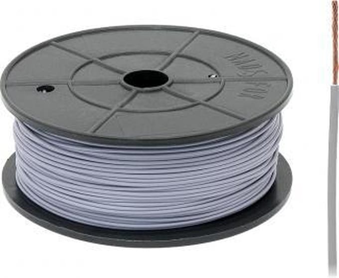 FLRY -B kabel - 1x 1,00mm - Grijs - Per meter