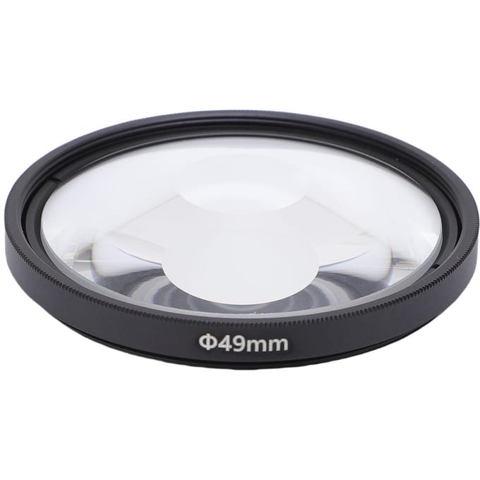 49mm Swirl Halo Vervormingseffect Filter Optisch Glas Lens Vervorming Camera Speciaal Effect Filter gray