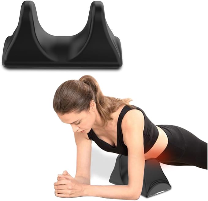 Psoas spiermassager - multifunctioneel - heuphaak psoas spierontspanningsapparaat - rugstretcher - multifunctionele massagestick - zwart