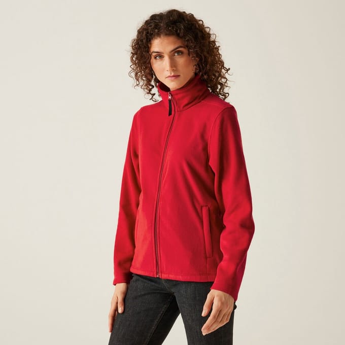 Fleece Hiking Dames Zacht Materiaal Rits