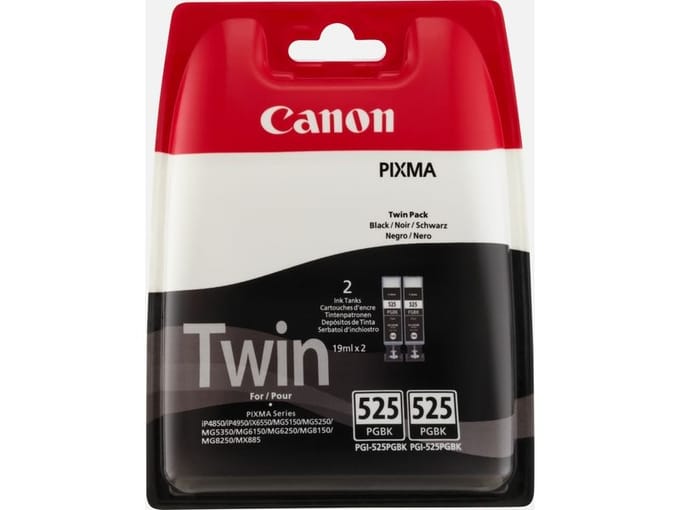 Canon Inktcartridge PGI-525PGBK2 Zwart Multipack 2-pack