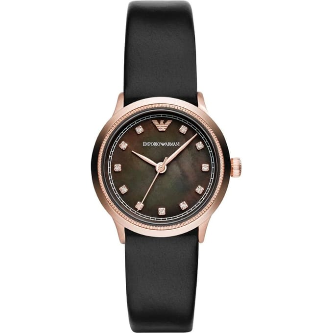 Emporio Armani AR1802 Parelmoer Wijzerplaat Dames Horloge