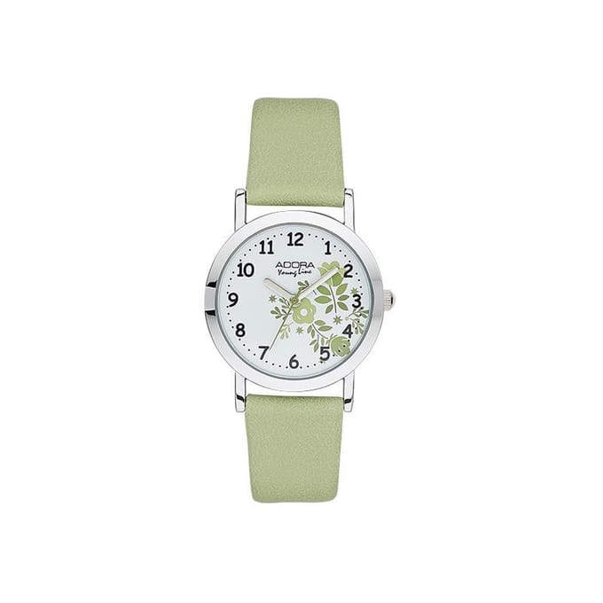 Leuke kinder horloge QY4414/Adora-groen