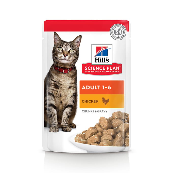 Hill's Science Plan Optimal Care Kip - Kat - Volledig natvoer - 1 x 85 gr