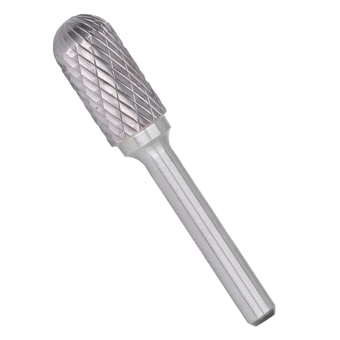 Carbide Frees Warmtebehandeld YG8 Hoge Gladheid Dubbele Sleuf 6mm0.2in Schacht 12mm0.5in Diameter