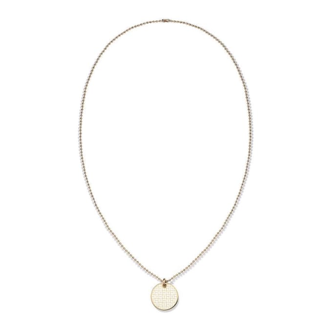 Tommy Hilfiger Collier TJ2700802 - 60 cm - Staal - Goudkleurig