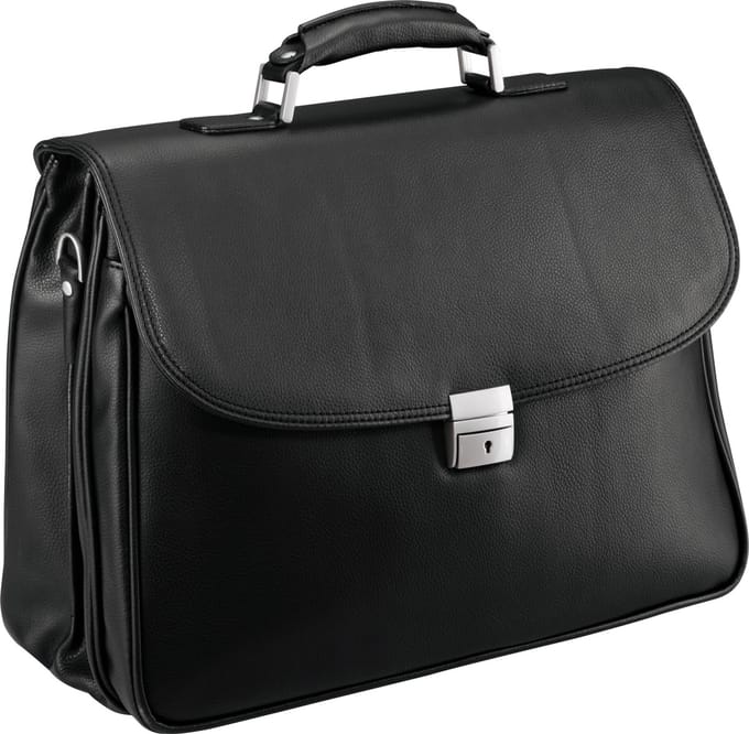D & N Business Aktetas / Laptoptas 5379 - 15,6 inch - Zwart