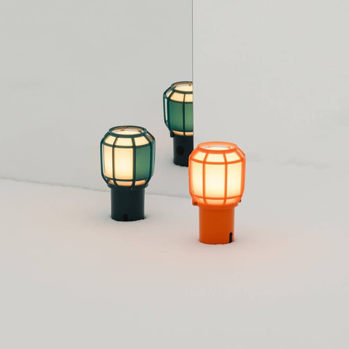 MARSET Chispa LED accu-terraslamp IP44 groen