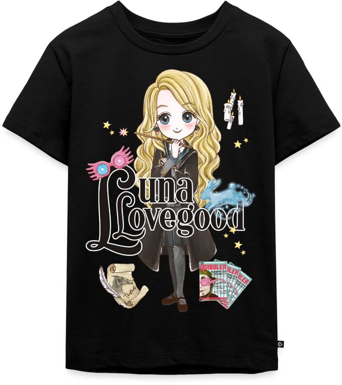 Harry Potter Luna Lovegood Premium T Shirt Kinderen