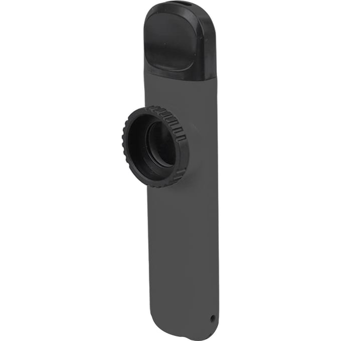 Kazoo Fluit ABS Fluit Muzikaal Blaasinstrument met Membraan voor Spelen Optreden Zwart zwart