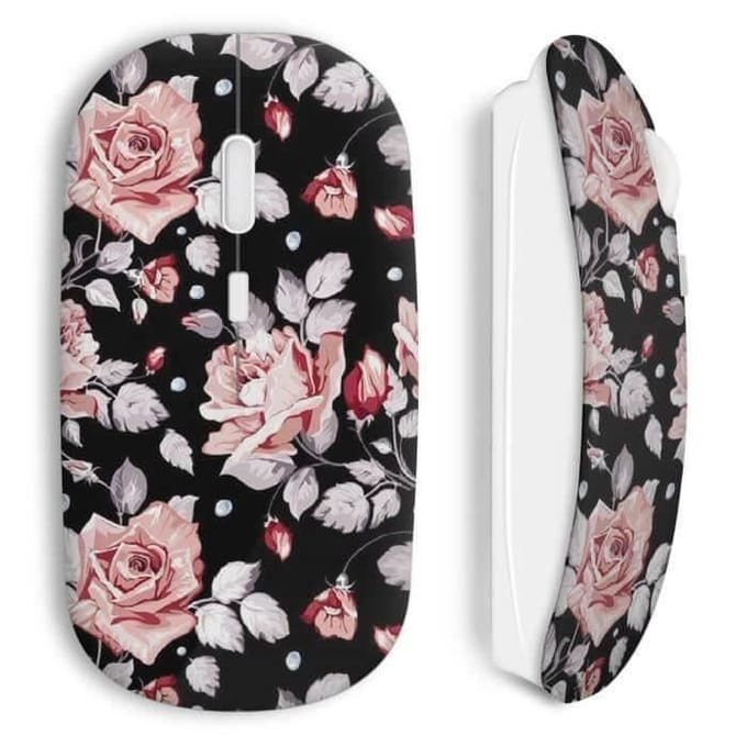Ontwerp met draadloze muisbloemen