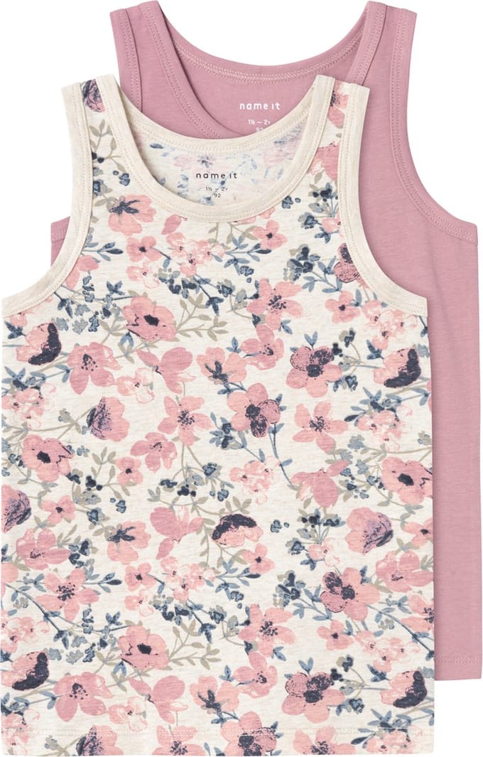 NAME IT- NMFTANK TOP 2P NOSTALGIA FLOWER NOOS - Meisjes - Underwear