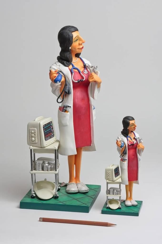 Forchino: Mevrouw de Dokter/Madame Doctor/Madame Docteur/Die Dokterin