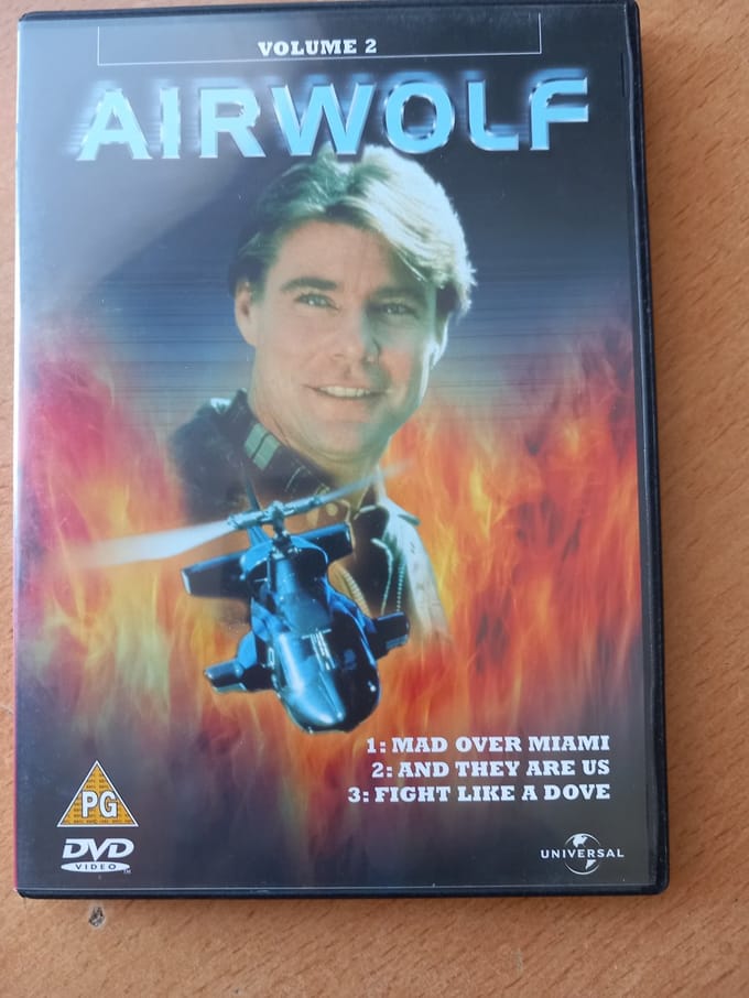 AIRWOLF volume 2 JEAN MICHAEL VINCENT