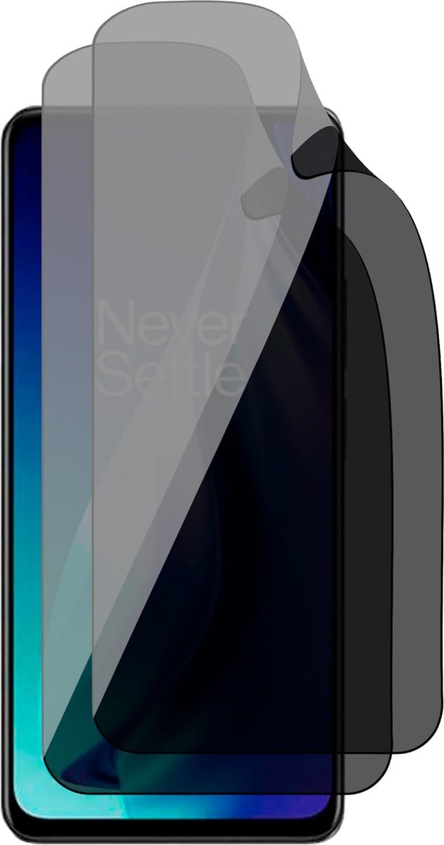 Privacy Screenprotector geschikt voor OnePlus Nord N30 SE - 2x FlexGuard Screen Protector