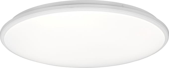 Reality - LED Plafondlamp - Plafondverlichting - 34W - Natuurlijk Wit 4000K - Dimbaar - Rond - Wit - Kunststof