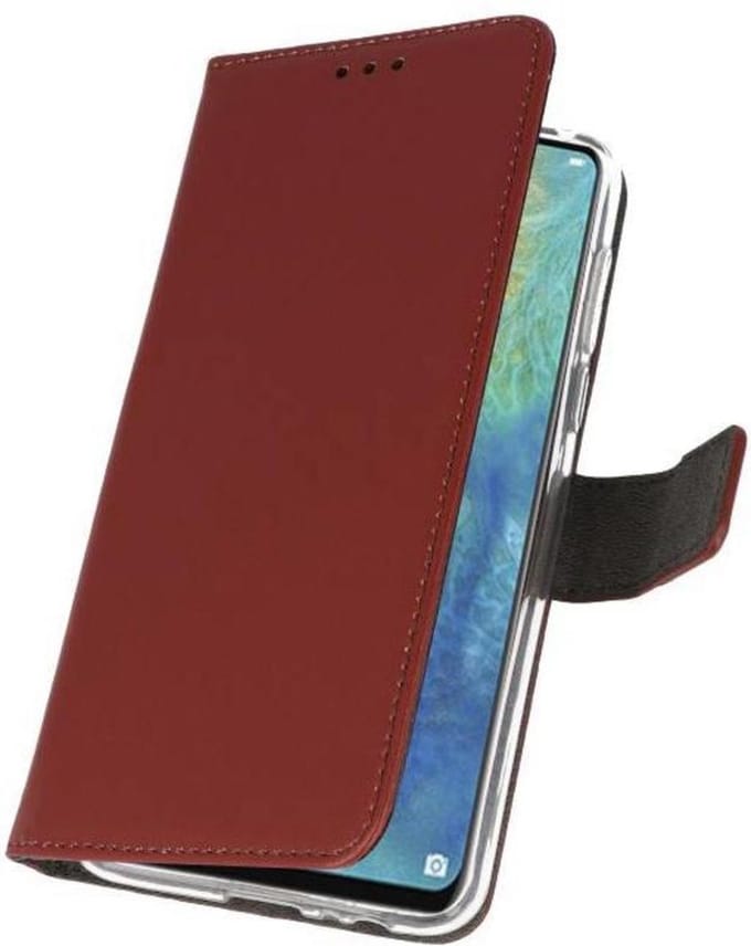 Bestcases Pasjeshouder Telefoonhoesje Huawei Mate 20 X - Bruin