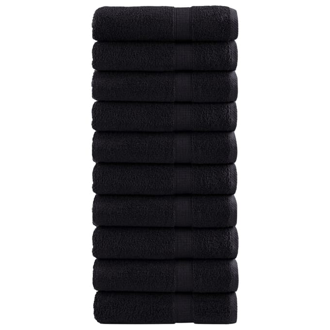 vidaXL - Badhanddoeken - SOLUND - 10 - st - 600 - g/m² - 100x150 - cm