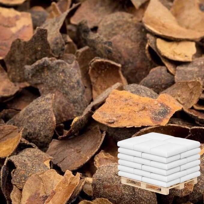 Cacaodoppen - 700 Liter - 10 zakken van 70L