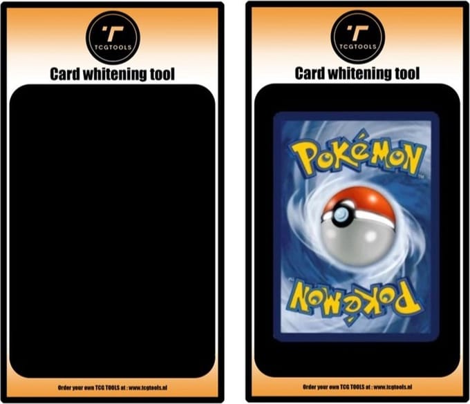 TcgTools Card Whitening Tool Oranje