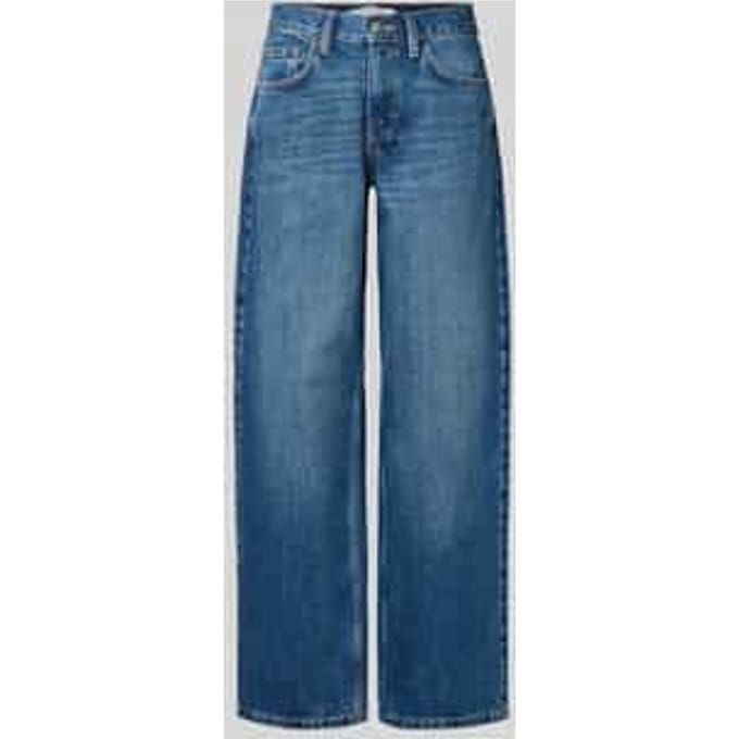 Wide leg jeans in 5-pocketmodel model 'INCH'