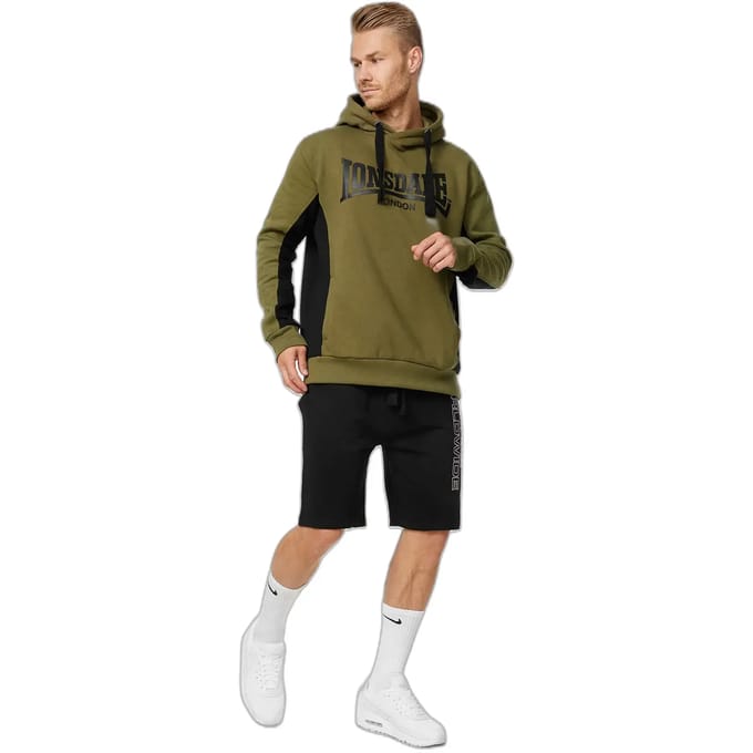 Lonsdale Balmullo-hoodie, sweatshirt met capuchon, normale pasvorm