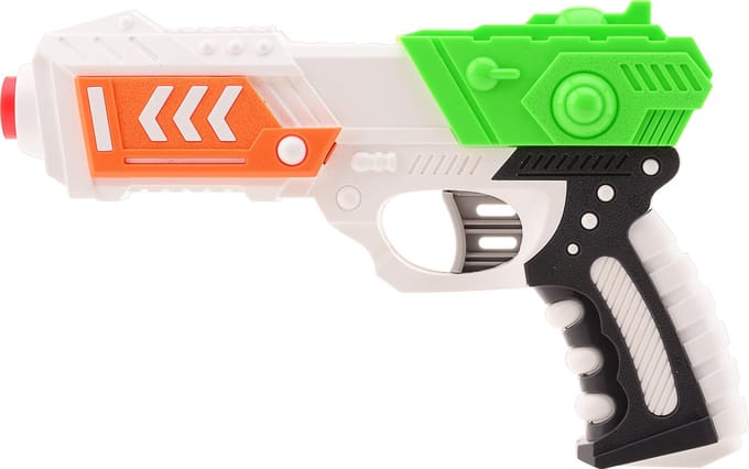 Tack Pro Pistool Slider Junior 19 Cm Rood/zwart 7-delig