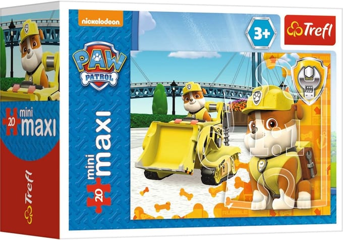 Paw Patrol - Puzzel - Rood en Blauw - Rumble - Kinderen