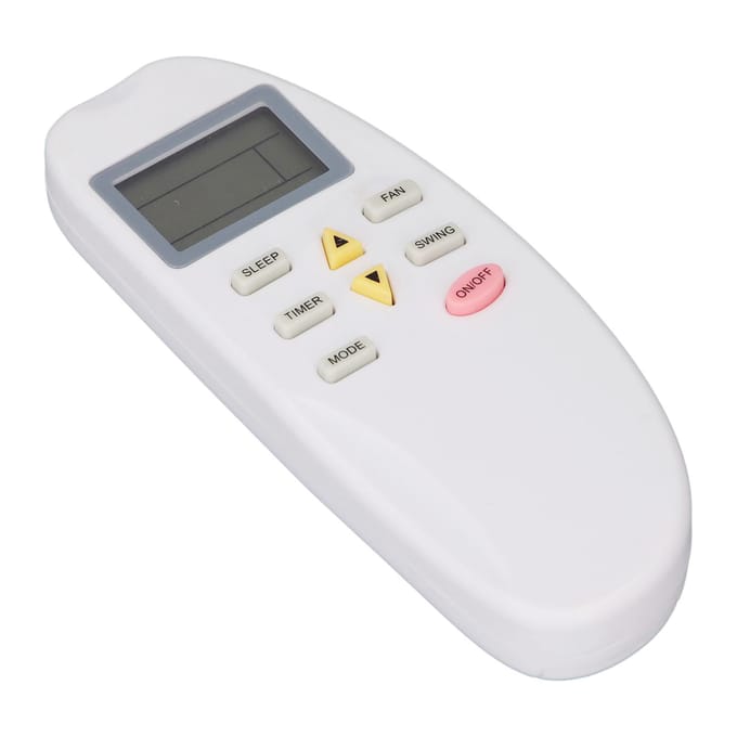 GYKQ 12E Télécommande de climatiseur Télécommande à piles pour remplacement gray