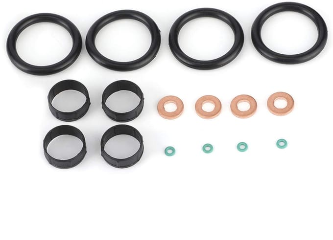 Dailygoods- Injector Pakking Kit - Compatibel met C3 2008 - O-Ring - Set - 1204698 - 2S6Q-9F593-AC - 198196