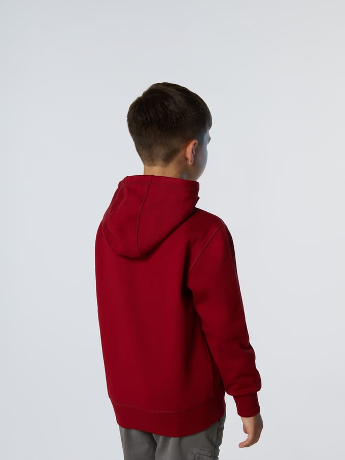 North Sails Hoodie Volledige ritssluiting met maxi-logo