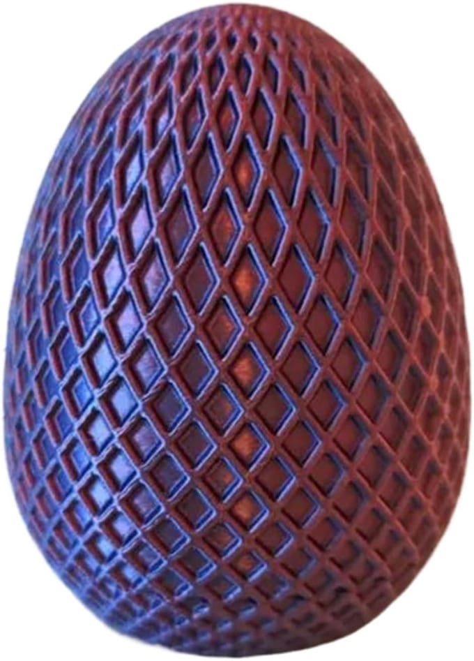 Puzzeldoos Paasei - Hersenkraker Box - Ontspanning Thuis - 3D Print Structuur - 96 x 96 x 01 cm - Paars