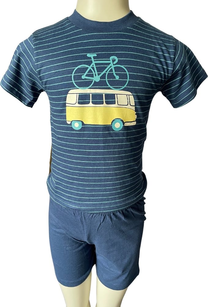 Cocodream Quality - Jongens pyjamaset met print - Maat 116 - Jongens - Groen -