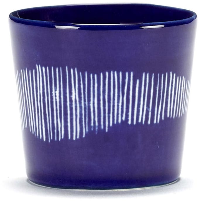 Serax - Ottolenghi Feast - Espressokop - Donkerblauw/Wit - 7 Ø - 4 stuks