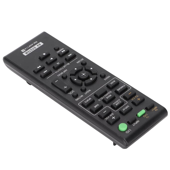 Télécommande de haut-parleur Télécommande de remplacement pour système de barre de son HTCT770 RMANP106 black