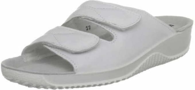 Rohde Leren Dames Slippers - Wit - 38