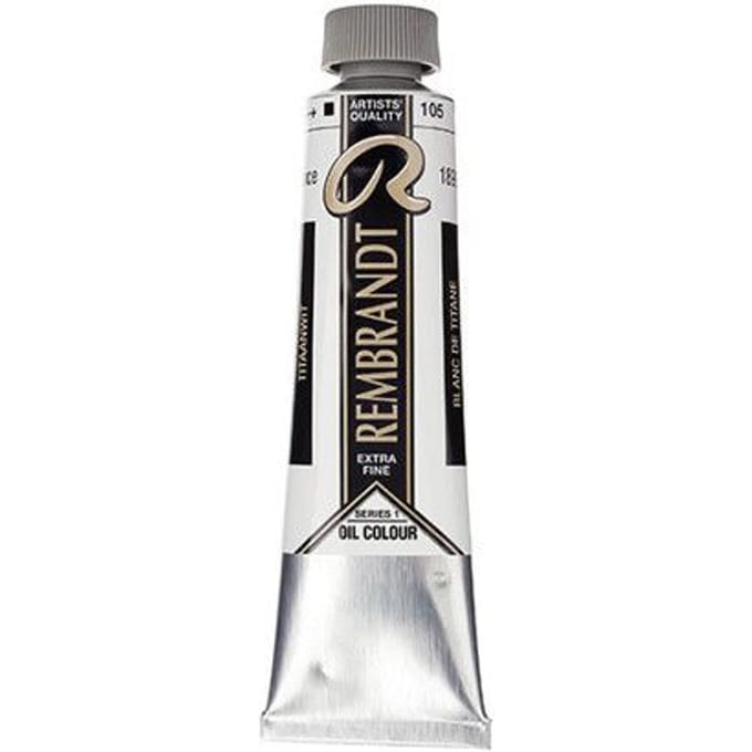 Rembrandt Olieverf Tube 40 ml Titaanwit 105