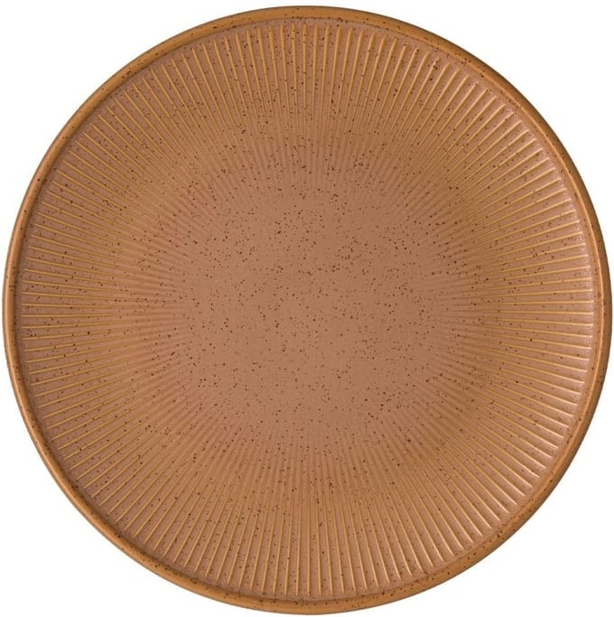 Thomas - Bord Clay Earth - 22 cm - handgemaakt