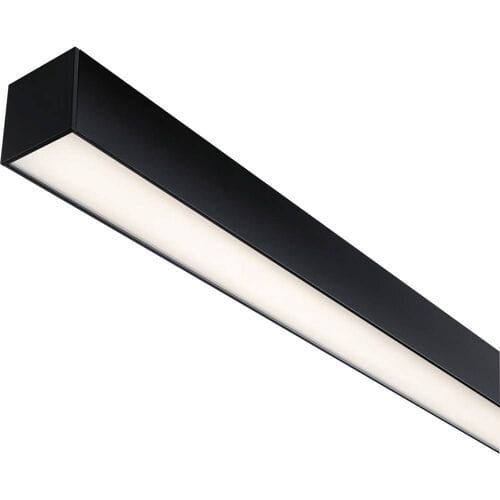 Paulmann LED-lichtlijst Linion, zwart, 100 cm, 3.000 K
