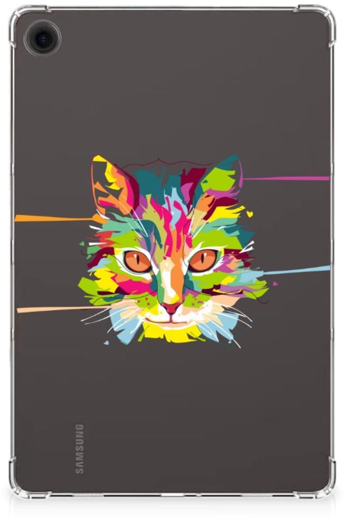 Samsung Galaxy Tab A9 Plus Tablet Back Cover Cat Color