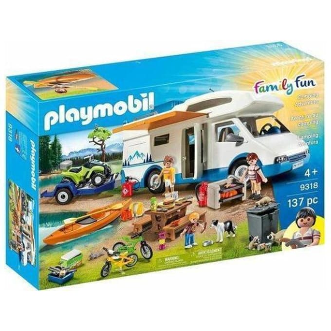 Playmobil - Camper met accessoires - Kampeeravontuur