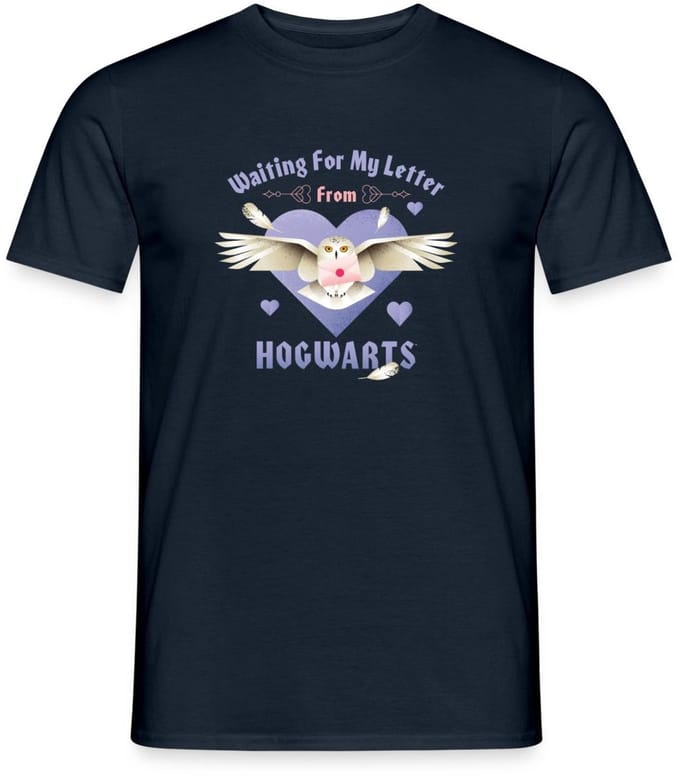 Harry Potter Waiting For My Letter From Hogwarts T-Shirt Heren