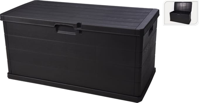 Opbergbox Tuin - Kunststof - Antraciet - 340L