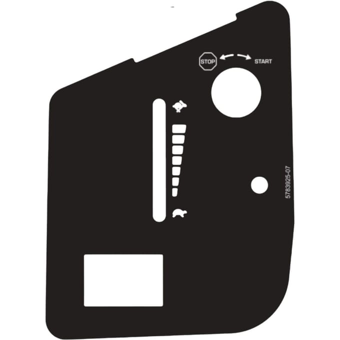 Husqvarna Sticker Dashboard Diverse Rider 200 Serie